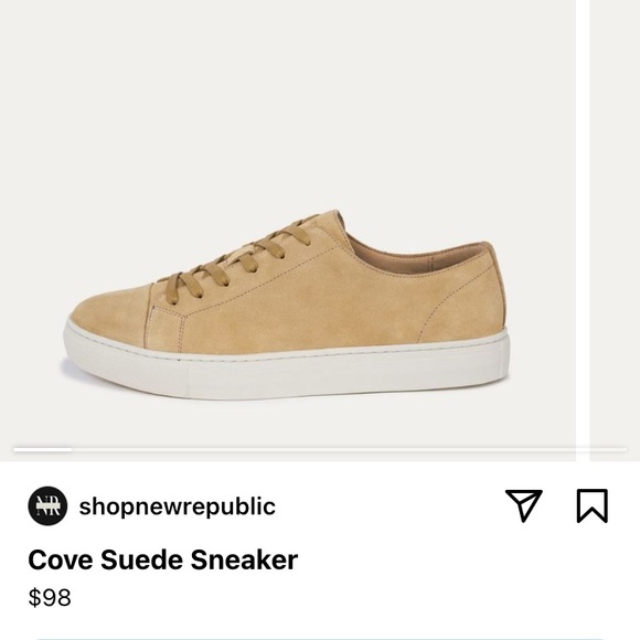 New Republic cove suede brown shoe. Women's 8 - Picture 1 of 1